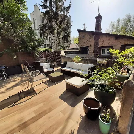 Apartament Loft En Duplex 270 M2 & Jardin Patio Terrasse Sauna Chaville